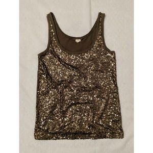 J. Crew Factory Sequin Tank